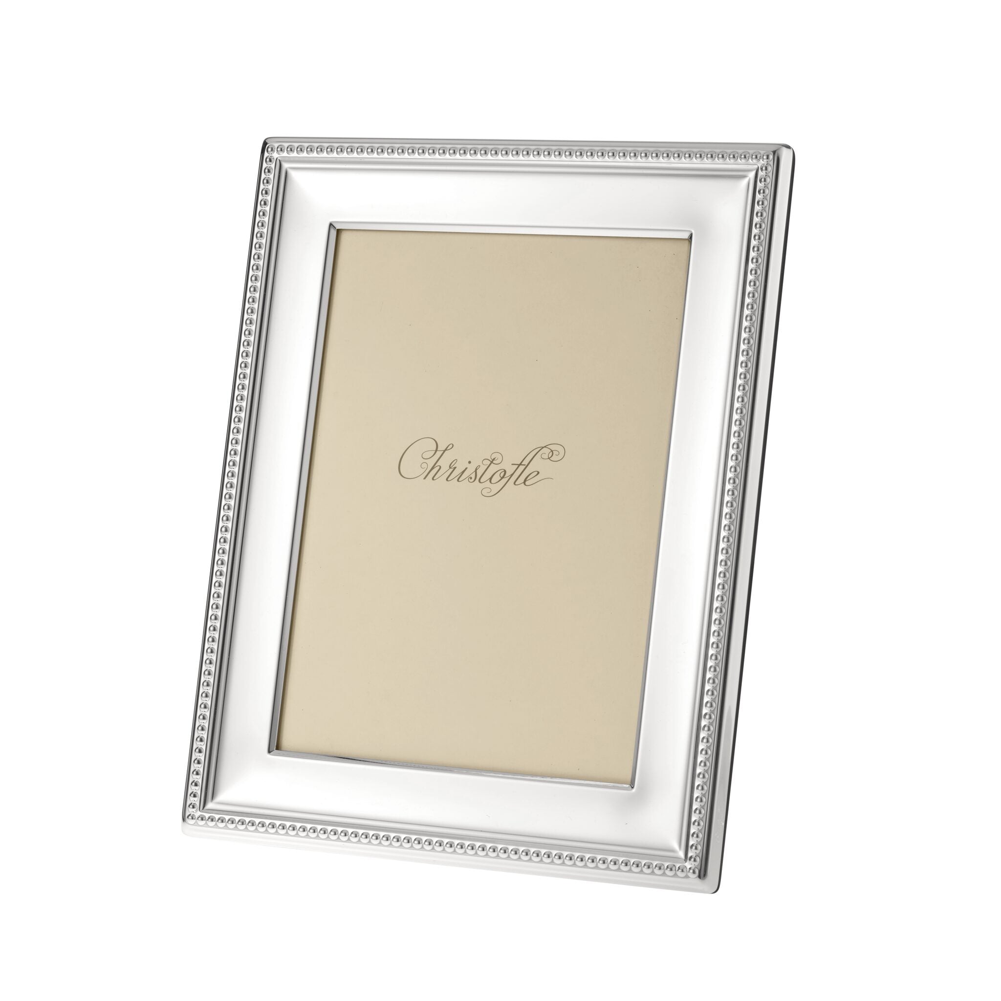 Christofle Perles Silver-Plated Picture Frame - 4 X 6 in — additional view