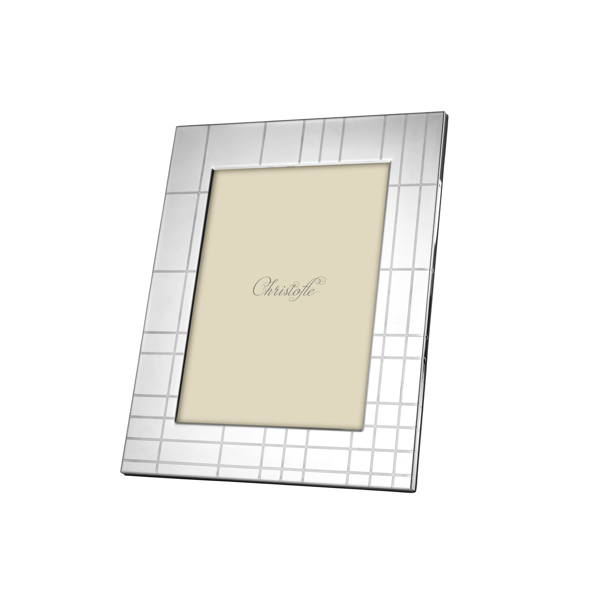 Christofle Graphik Stainless Steel Picture Frame - 5 x 7 in, view 2