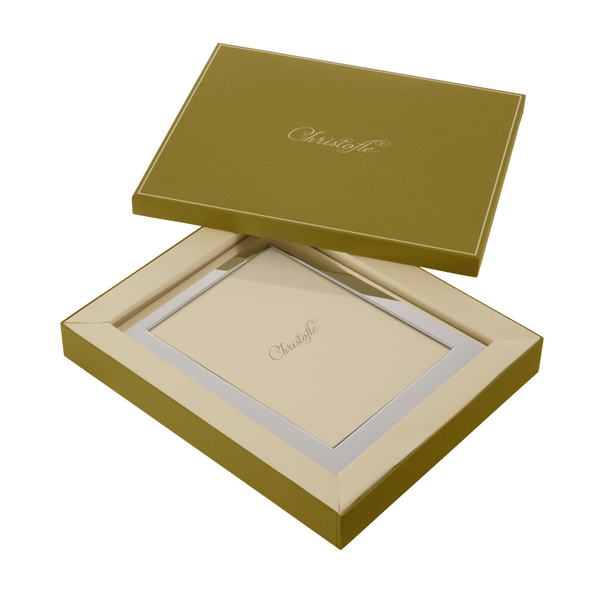 Christofle Fidelio Silver-Plated Picture Frame - 7 x 9 in, view 2