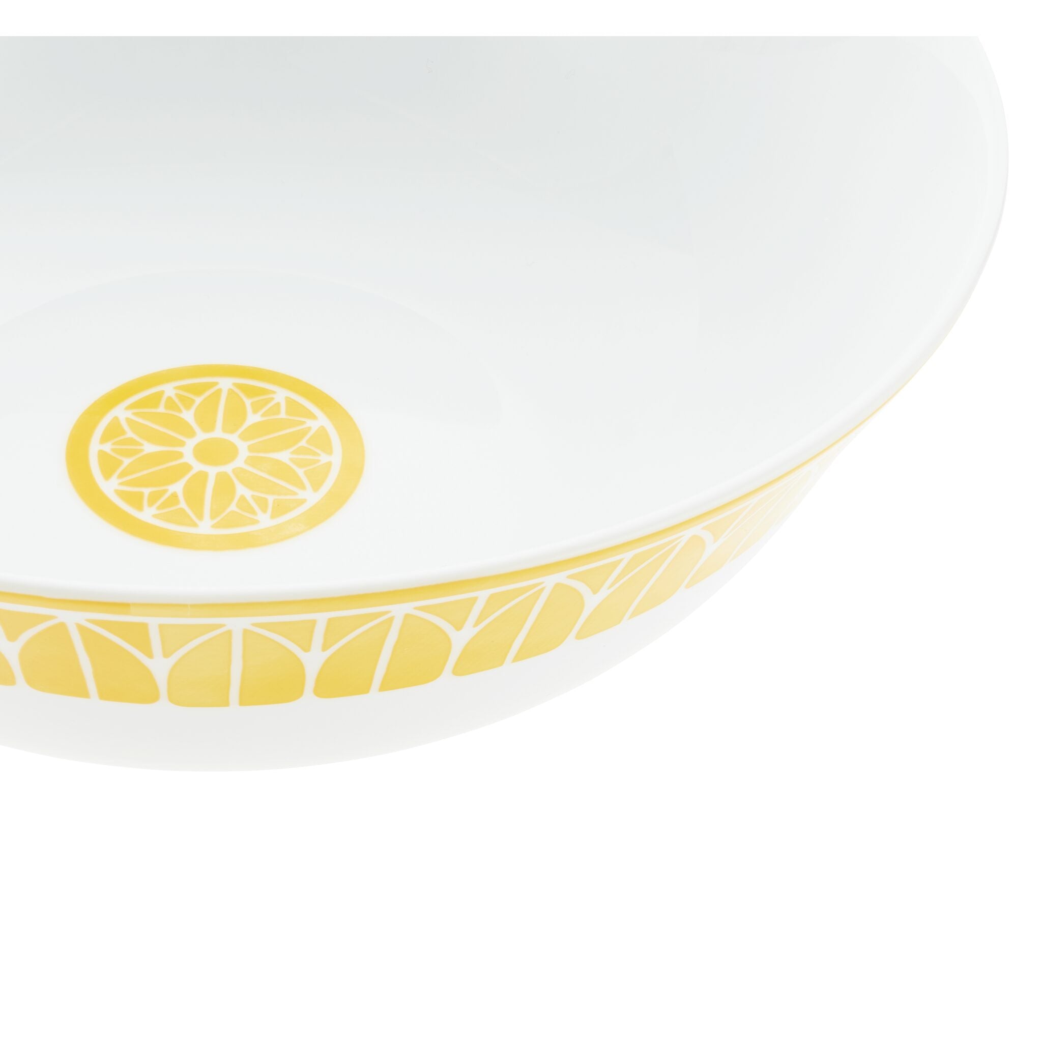 Christofle Malmaison Porcelain Salad Serving Bowl — additional view