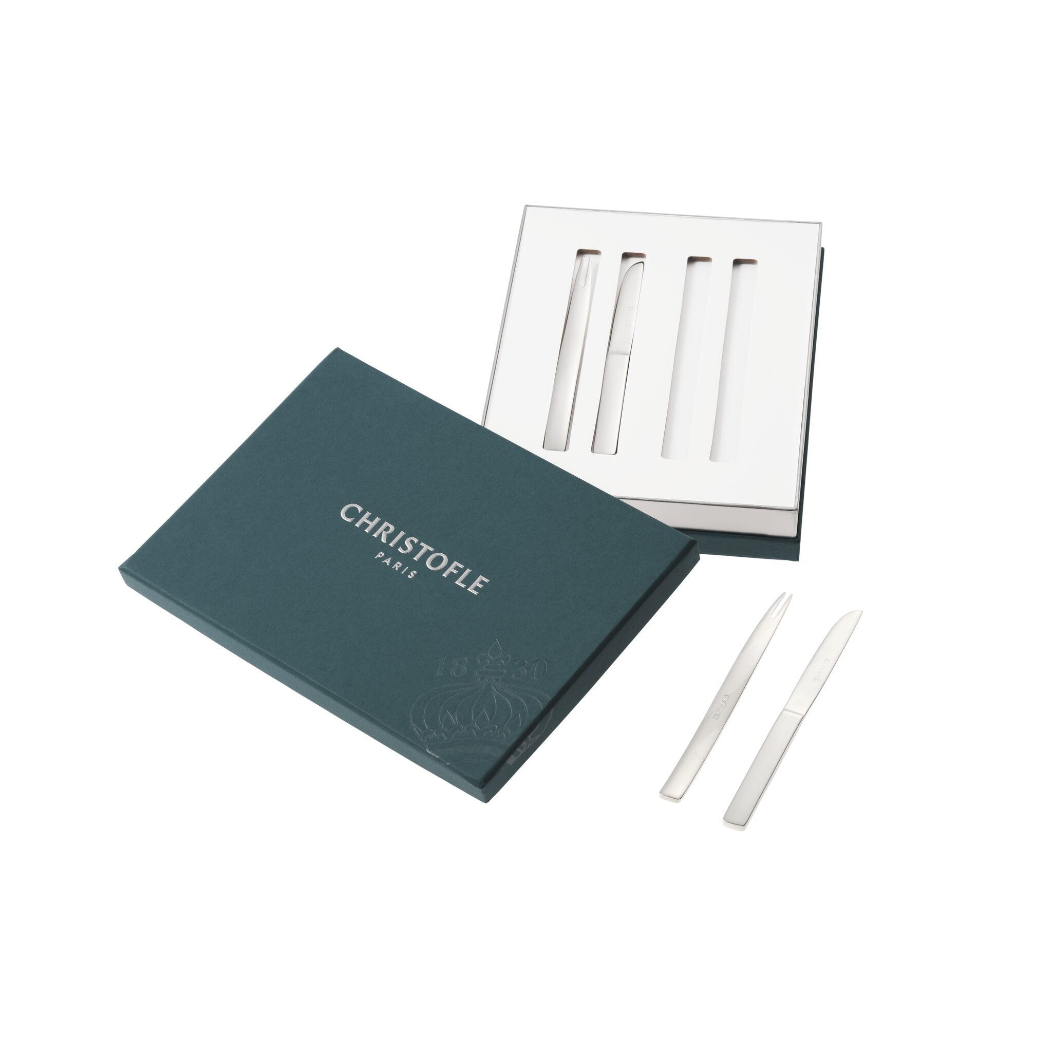 Christofle Silver-Plated Fork and Knives Set โ additional view