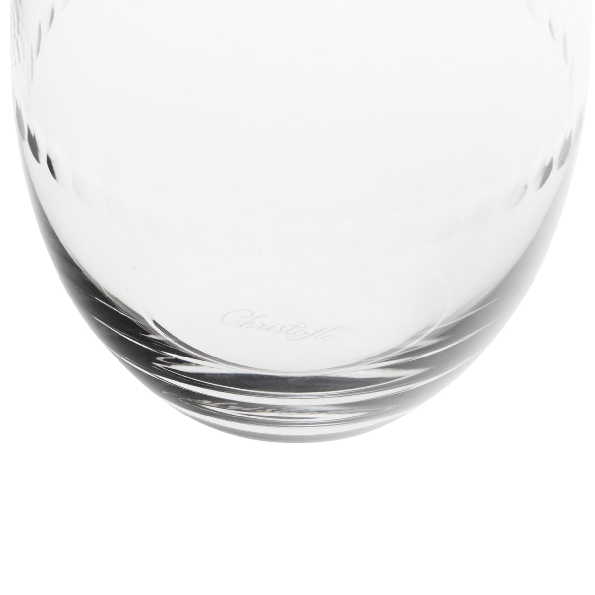 Christofle Perles Crystal Water Goblet Set of 2, view 3