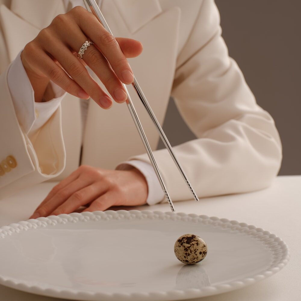 Christofle Infini Silver-Plated Chopsticks โ additional view
