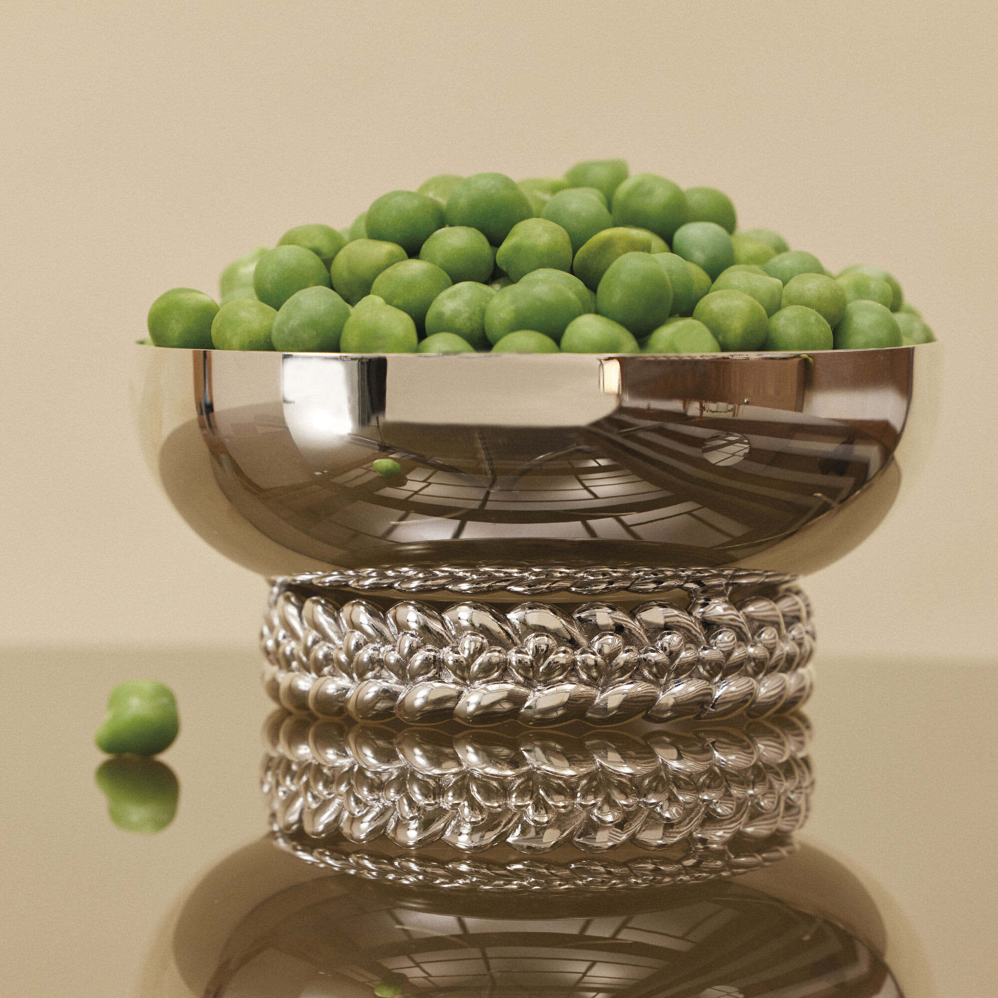 Christofle Babylone Small Silver Plated Bowl — additional view