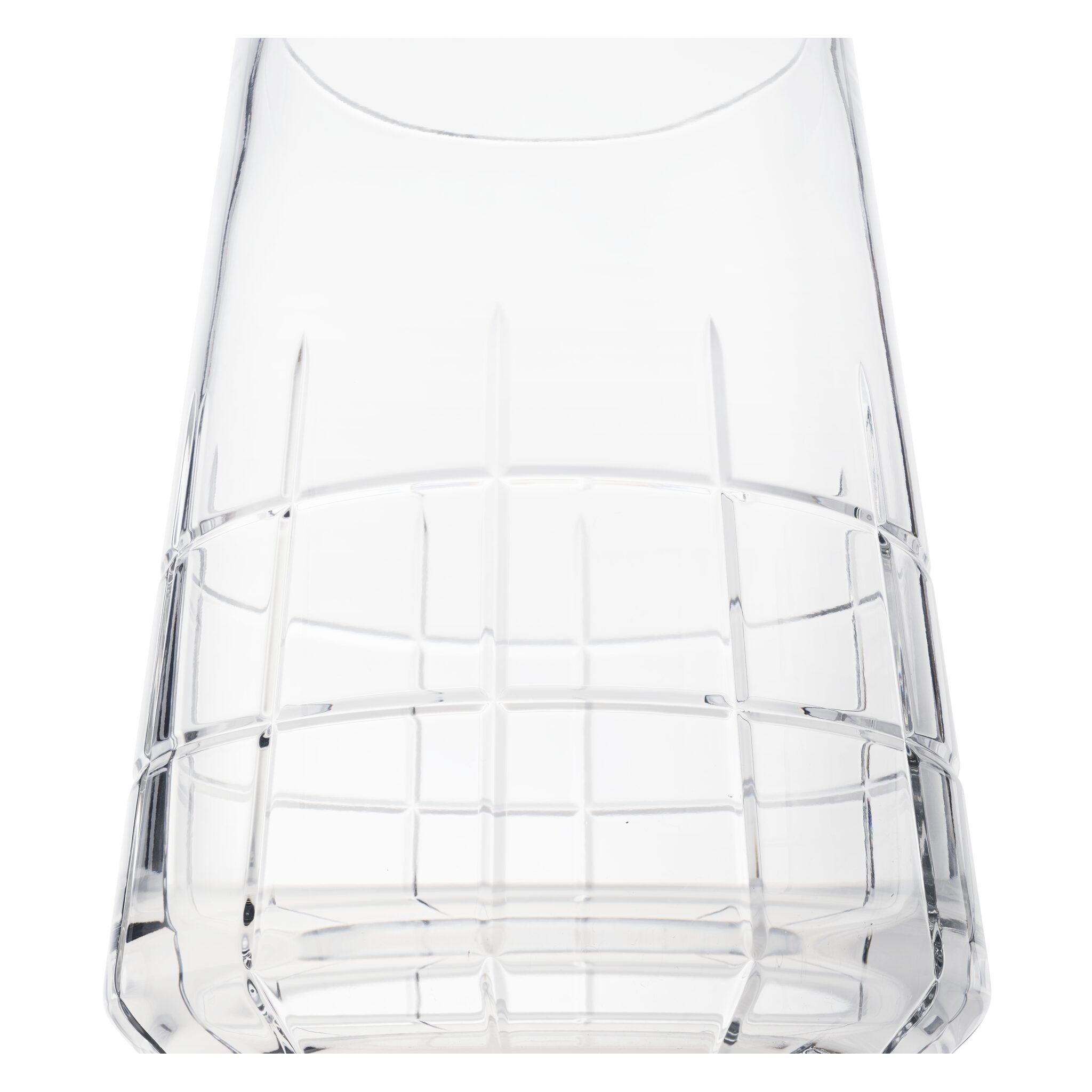 Christofle Small Crystal Vase in crystal on a white background