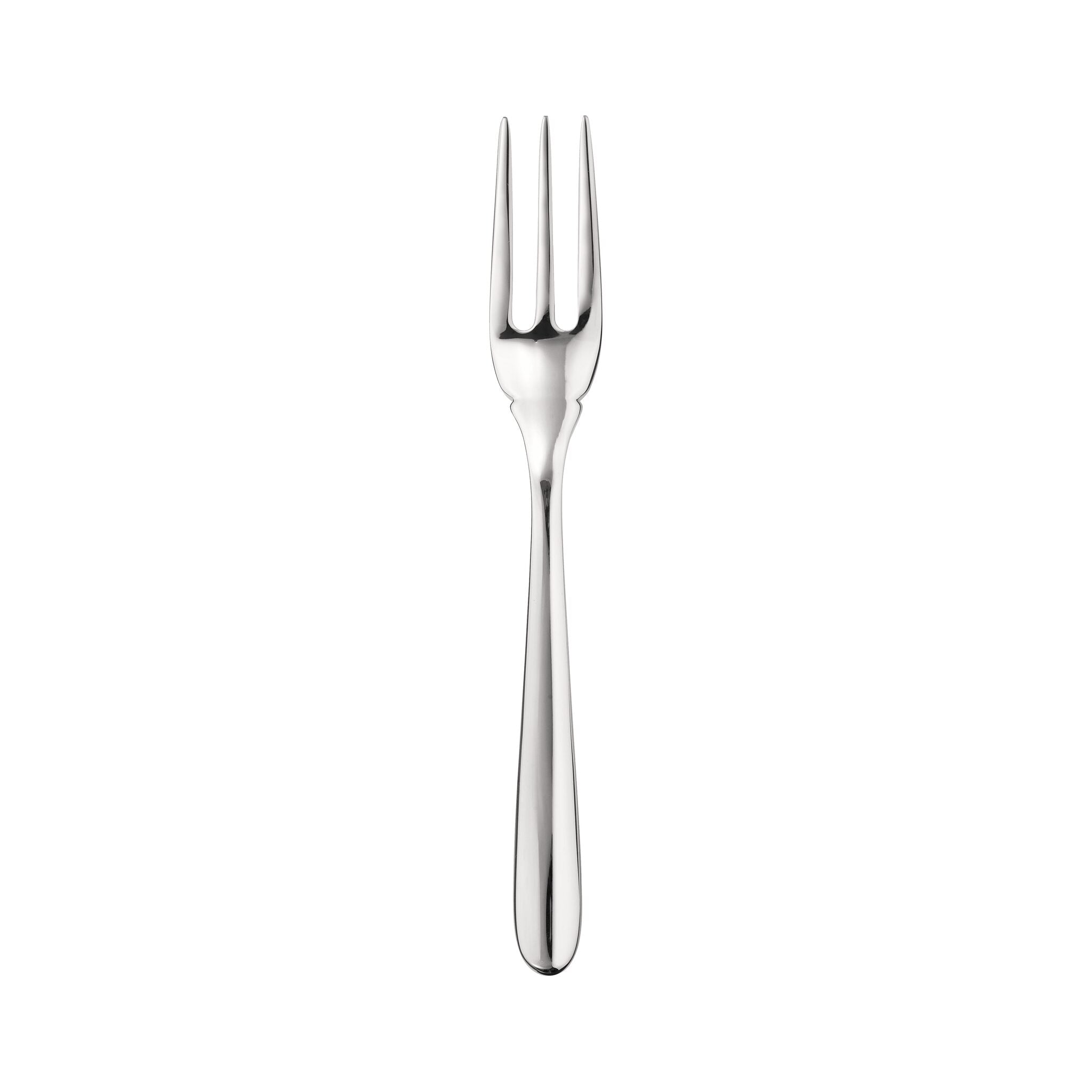 Christofle L'Ame de Christofle Stainless Steel Fish Fork in stainless steel on a white background
