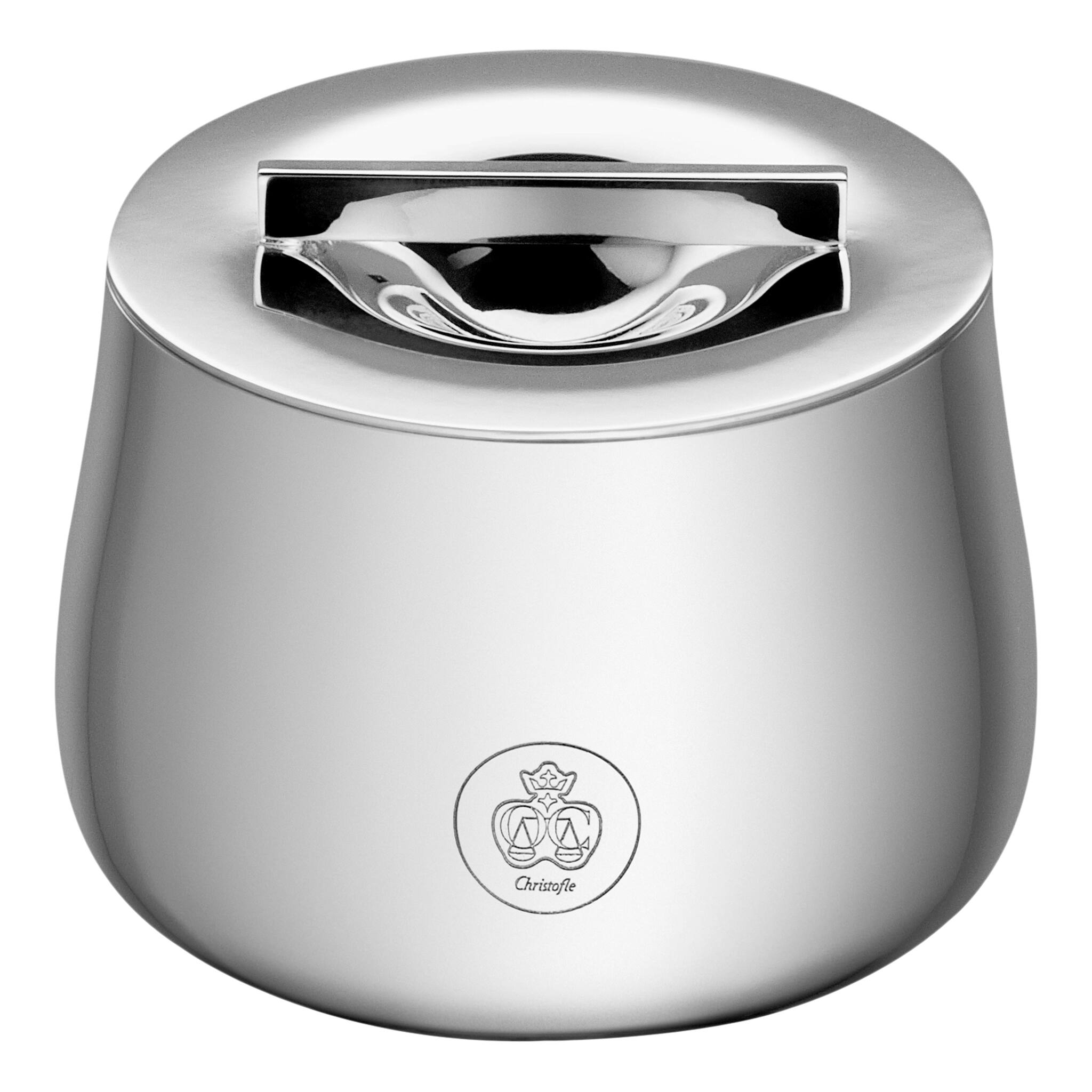 Christofle Silver Time Silver-Plated Lidded Sugar Bowl — additional view
