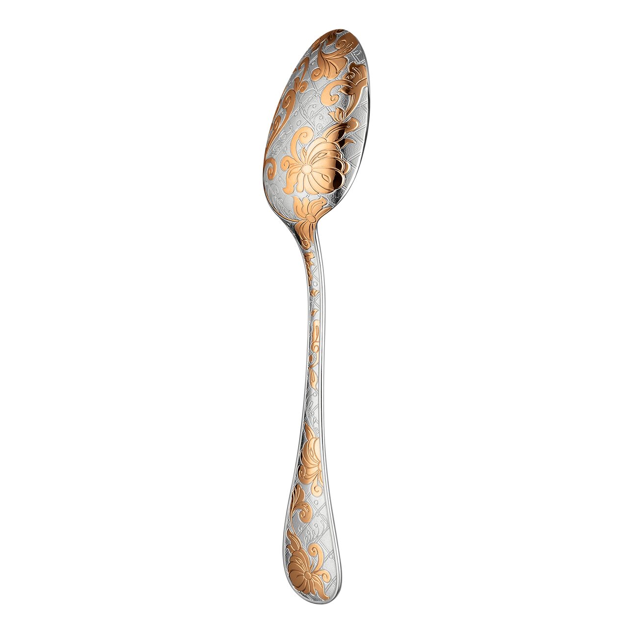 Christofle Jardin d'Eden Partially Gilded Silver Plated Table Spoon β additional view
