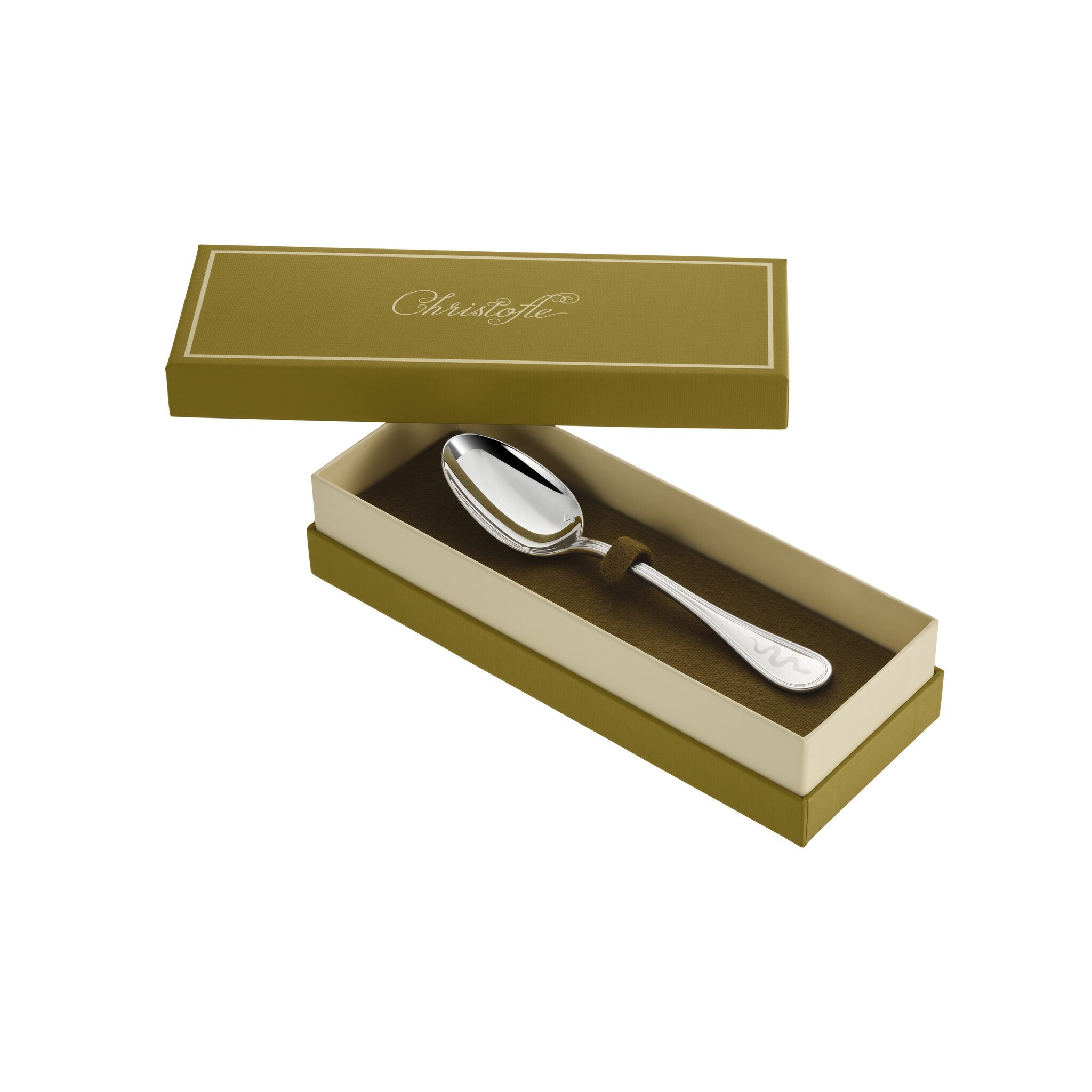 Christofle Albi Lunar New Year Snake Engraved Silver-Plated Tea Spoon โ additional view