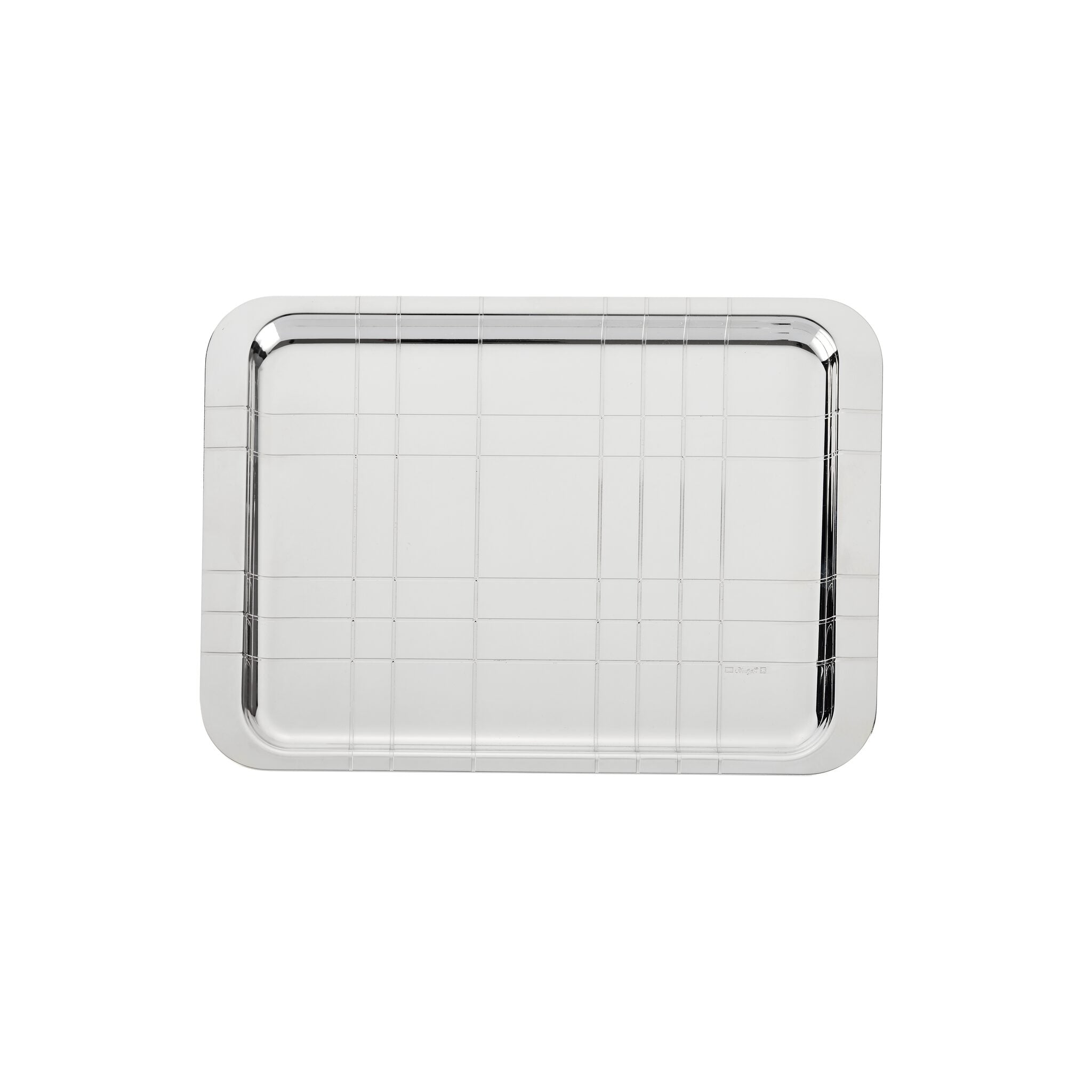 Christofle Graphik Silver-Plated Rectangular Tray - 8 X 12 in โ additional view
