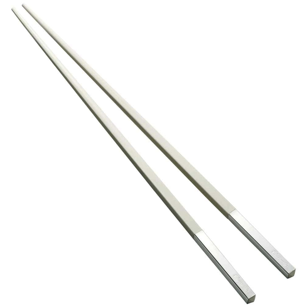 Christofle Uni white Japanese chopsticks, pair