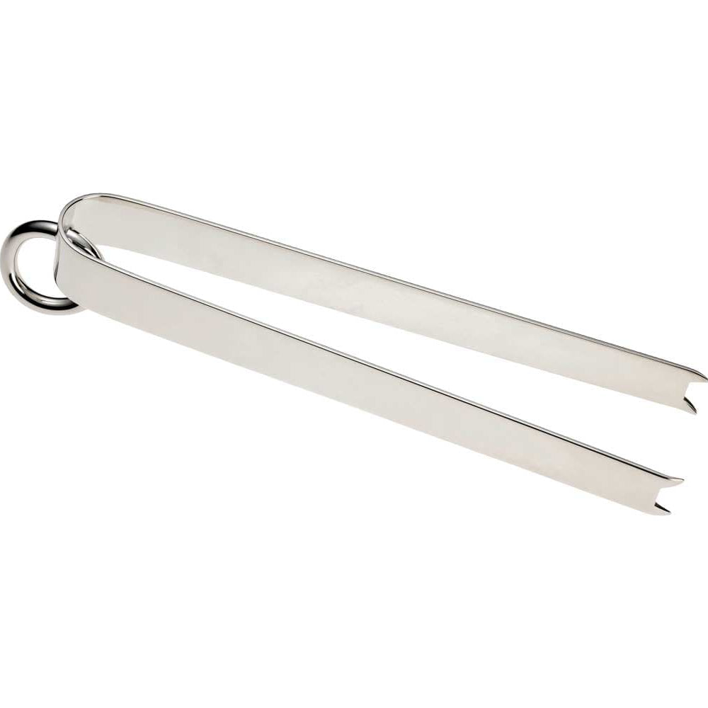 christofle vertigo silver-plated ice cube tongs