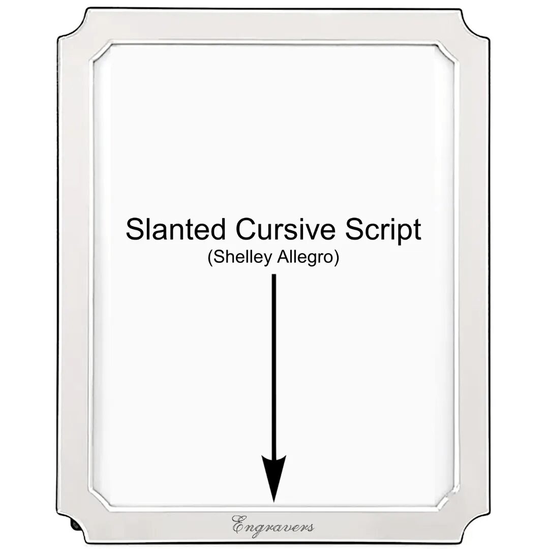 Cunill Amira Non-Tarnish Sterling Silver 5x7 Picture Frame — additional view
