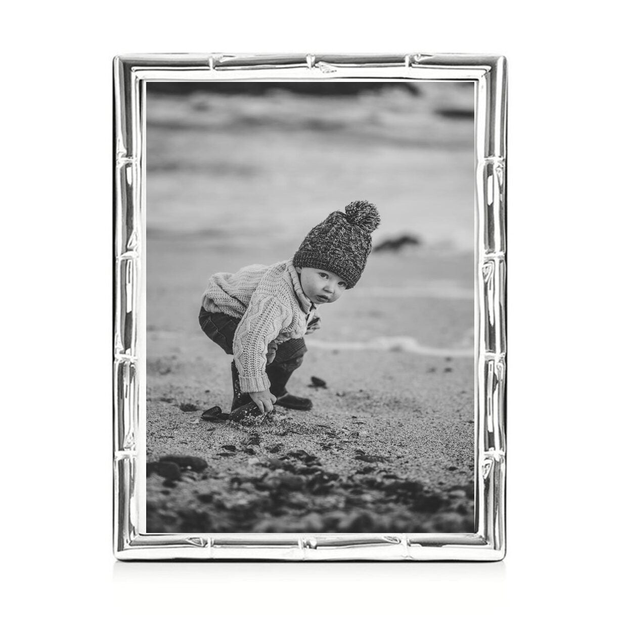 Cunill 'Bamboo' 5x7 Non-Tarnish Sterling Silver Picture Frame — additional view