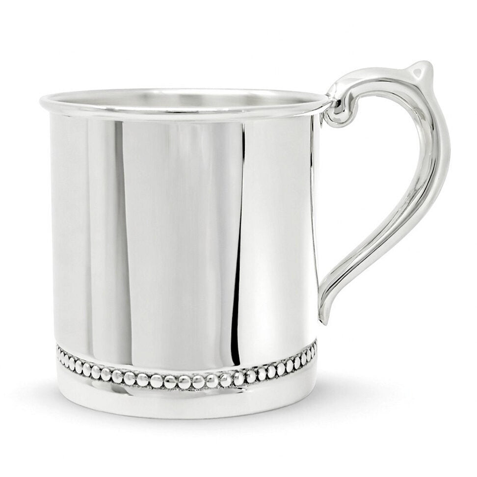 Cunill Beaded Sterling Silver Baby Cup — additional view