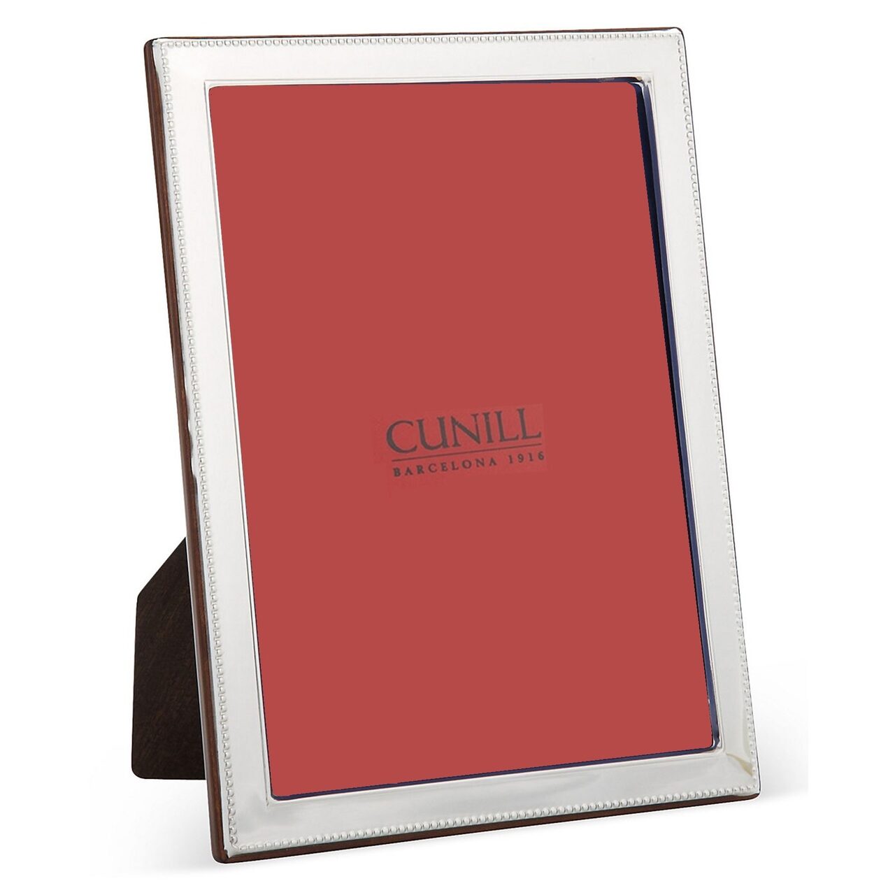 Cunill 'Beveled Bead' 8x10 Non-Tarnish Sterling Silver Picture Frame — additional view