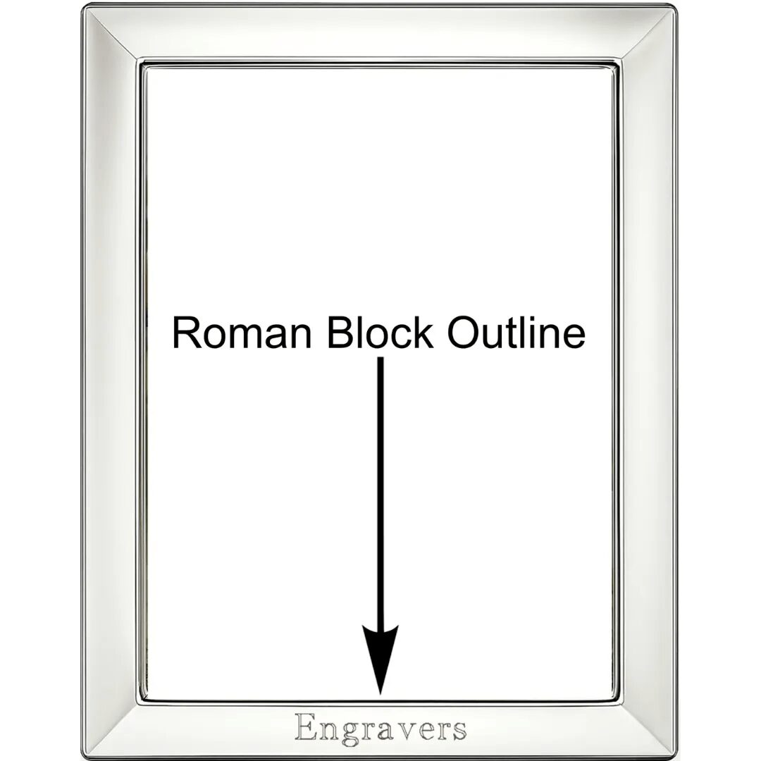 Cunill Castell Non-Tarnish Sterling Silver 5x7 Picture Frame — additional view