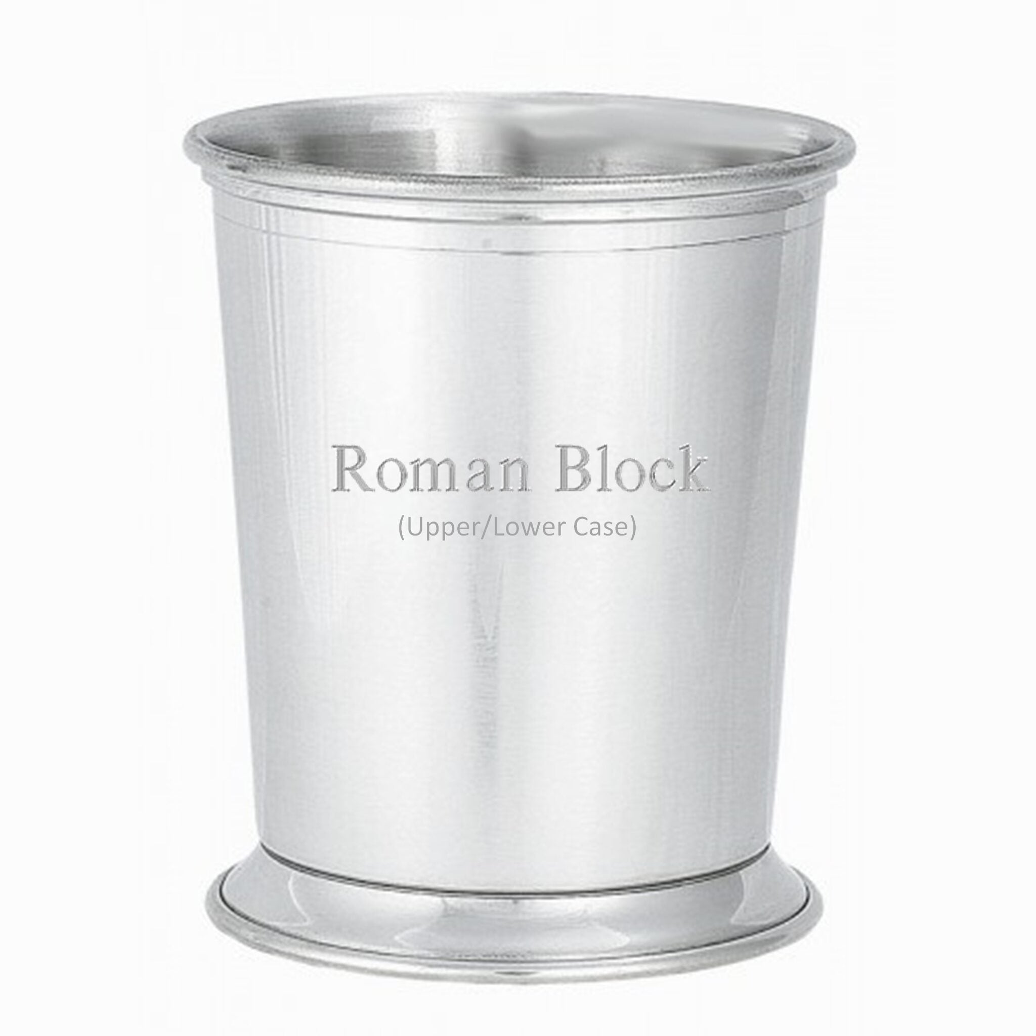 Cunill Classic Pewter Mirror Finish 8 oz Mint Julep Cup-Handmade in the USA — additional view