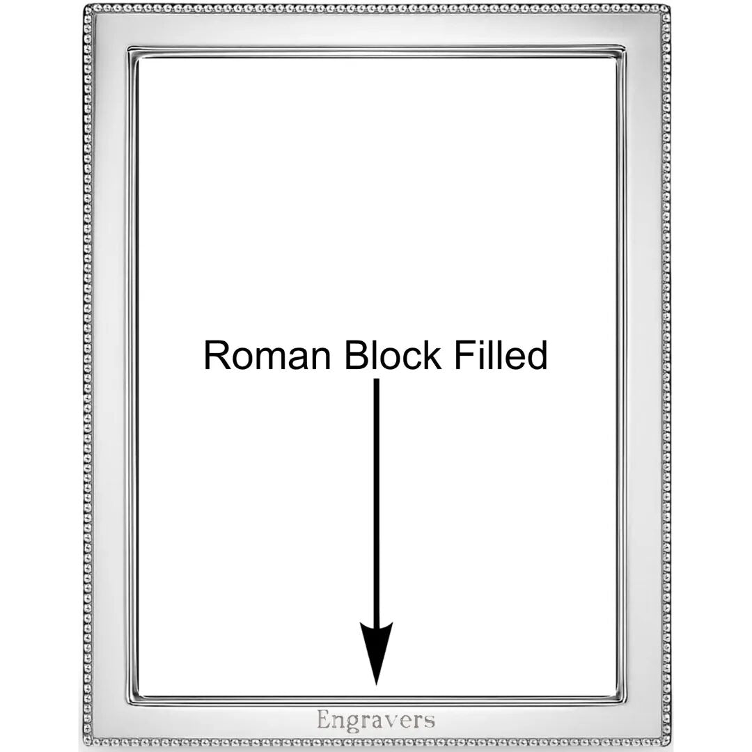 Cunill 'Contemporary Bead' 4x6 Non-Tarnish Sterling Silver Picture Frame — additional view