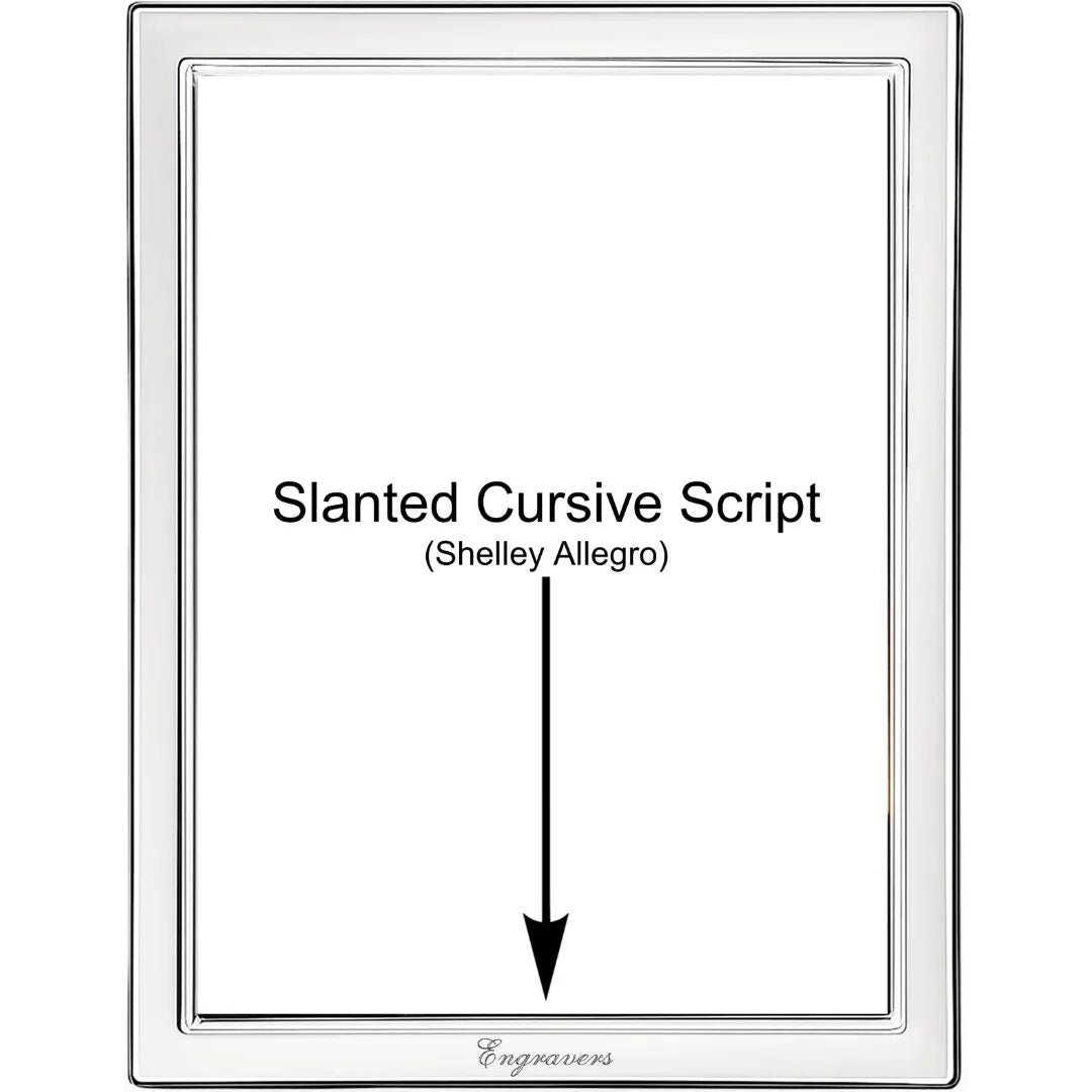 Cunill 'Contemporary Plain' 8x10 Non-Tarnish Sterling Silver Picture Frame — additional view