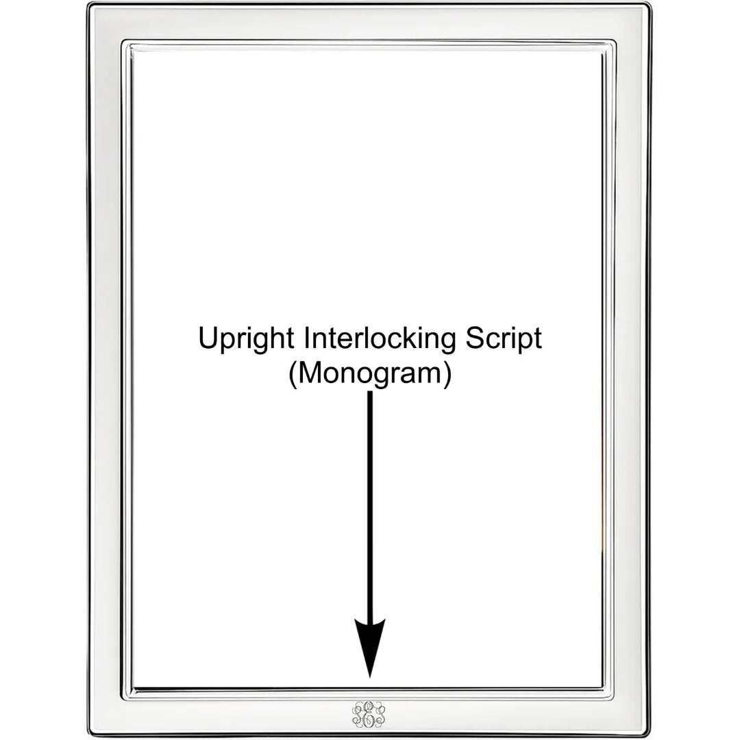 Cunill 'Contemporary Plain' 8x10 Non-Tarnish Sterling Silver Picture Frame — additional view