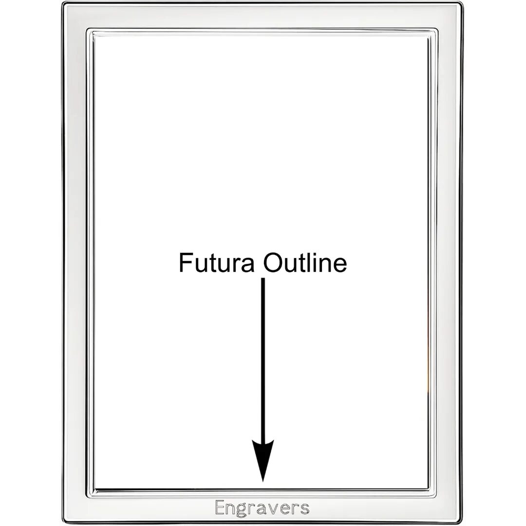 Cunill 'Contemporary Plain' 8x10 Non-Tarnish Sterling Silver Picture Frame — additional view