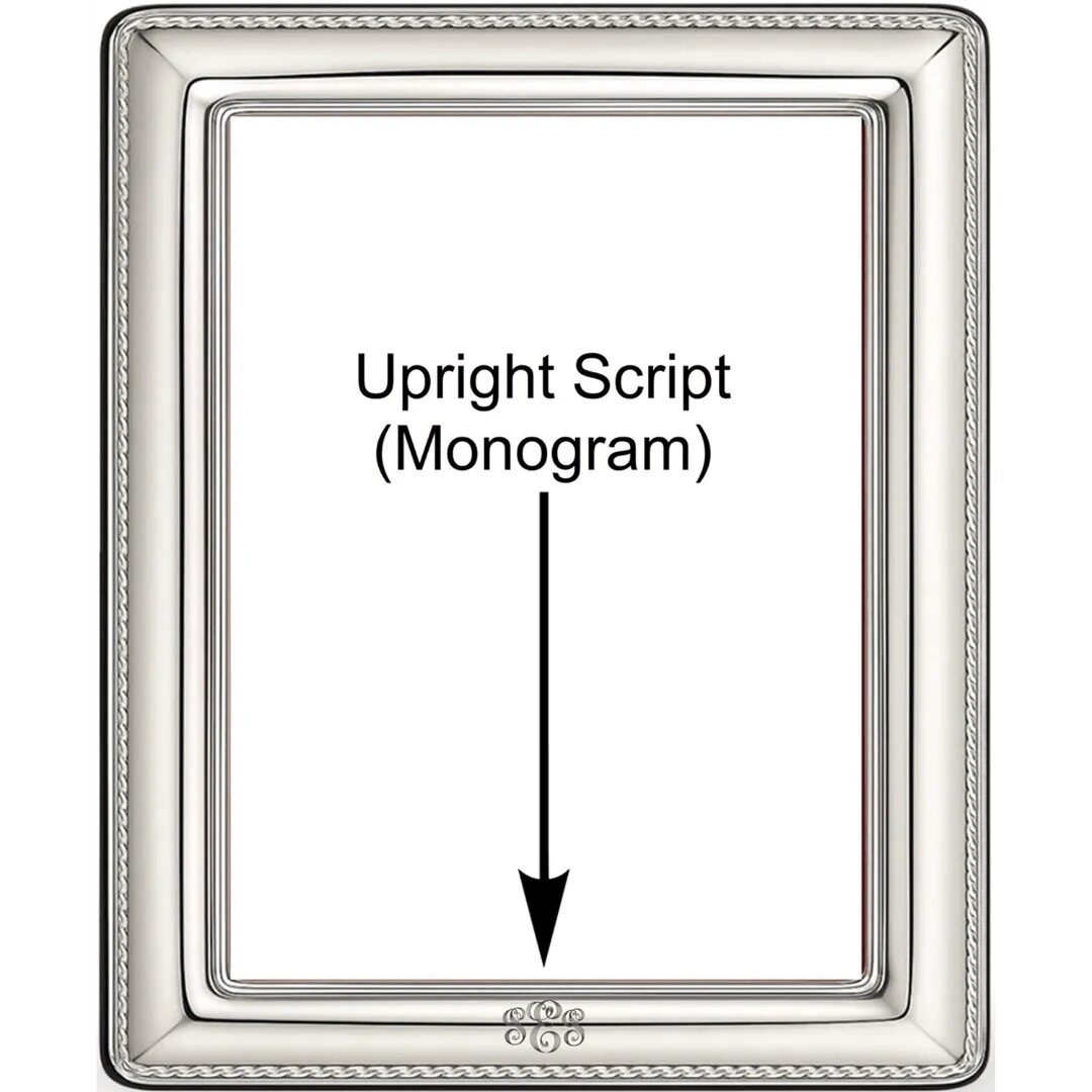 Cunill 'Cord' 4x6 Non-Tarnish Sterling Silver Picture Frame — additional view