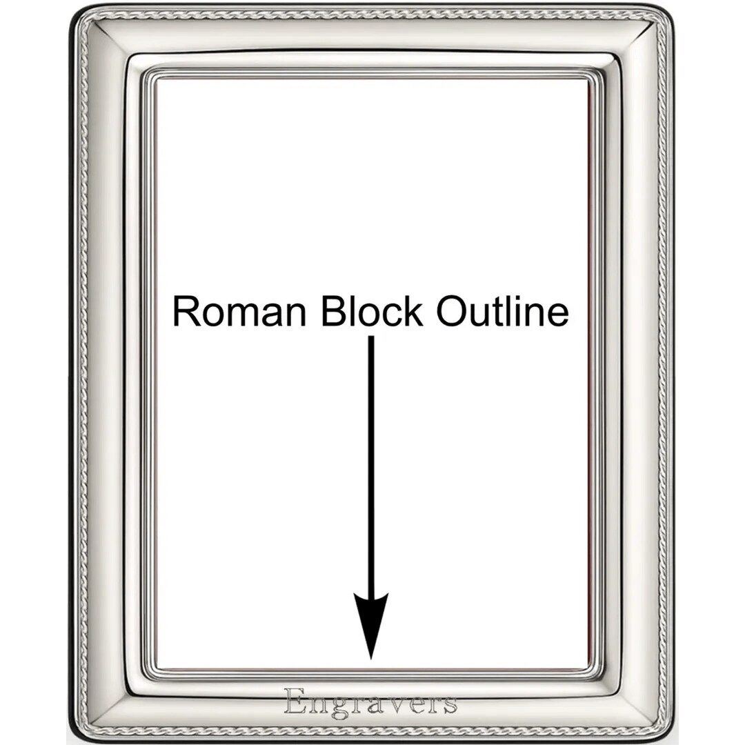 Cunill 'Cord' 4x6 Non-Tarnish Sterling Silver Picture Frame — additional view