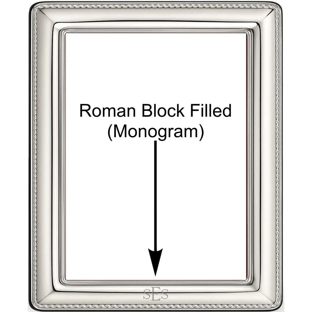 Cunill 'Cord' 4x6 Non-Tarnish Sterling Silver Picture Frame — additional view