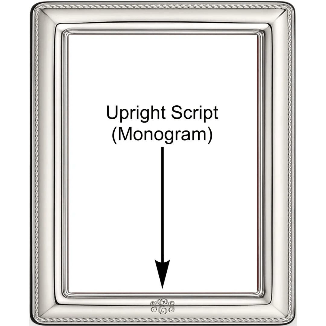Cunill 'Cord' 8x10 Non-Tarnish Sterling Silver Picture Frame — additional view