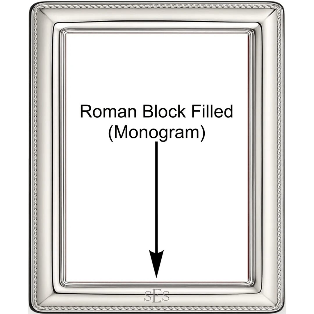 Cunill 'Cord' 8x10 Non-Tarnish Sterling Silver Picture Frame — additional view