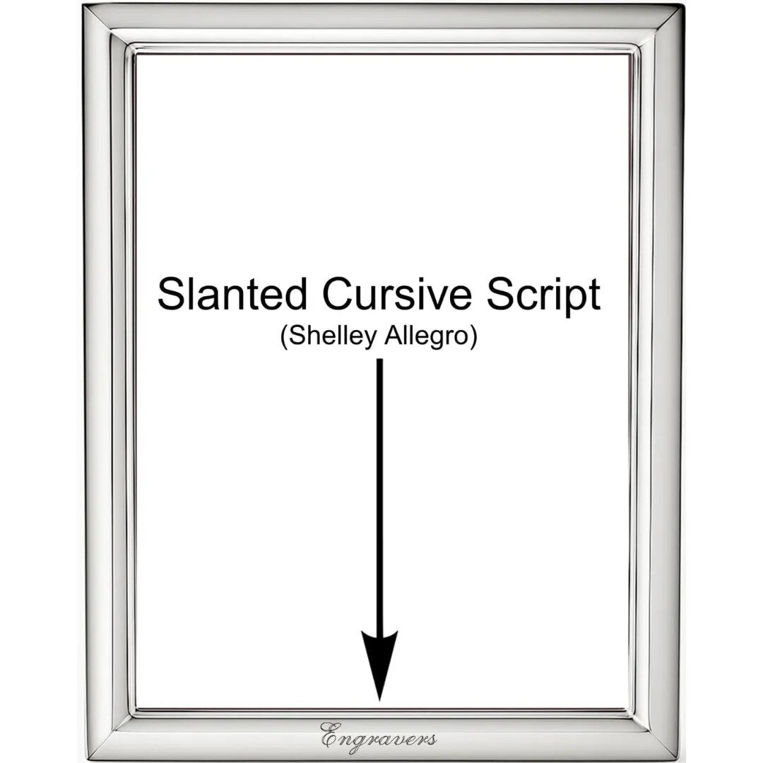Cunill 'Danube' 4x6 Non-Tarnish Sterling Silver Picture Frame — additional view