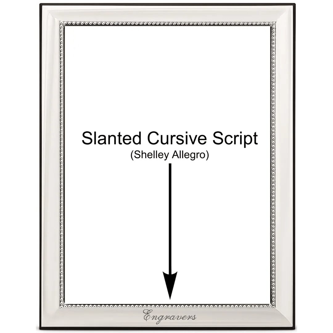 Cunill 'Isabella' 8x10 Non-Tarnish Sterling Silver Picture Frame — additional view