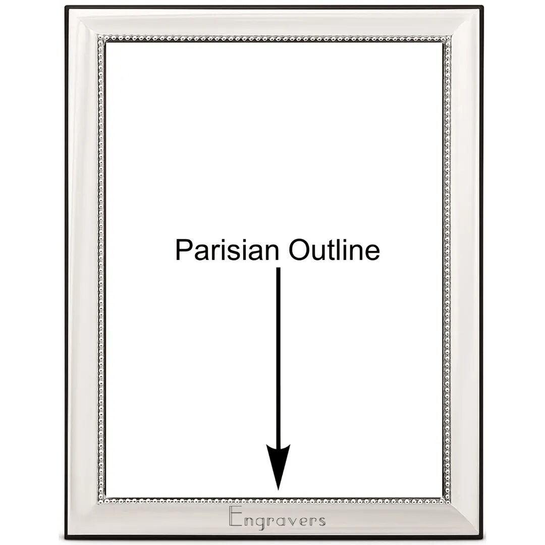 Cunill Isabella Sterling Silver 5x7 Picture Frame — additional view