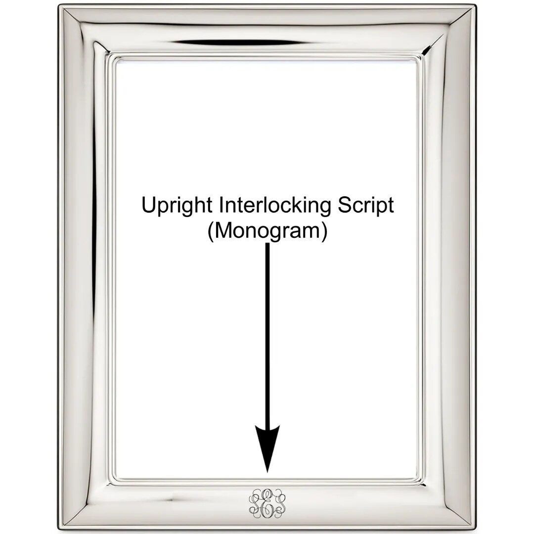 Cunill 'London' 3.5x5 Non-Tarnish Sterling Silver Picture Frame — additional view
