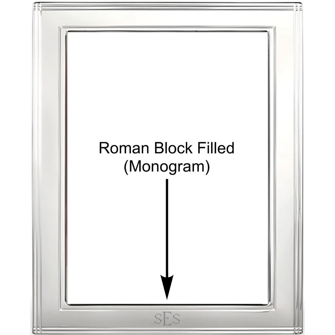 Cunill Madison Non Tarnish Sterling Silver 4x6 Picture Frame — additional view
