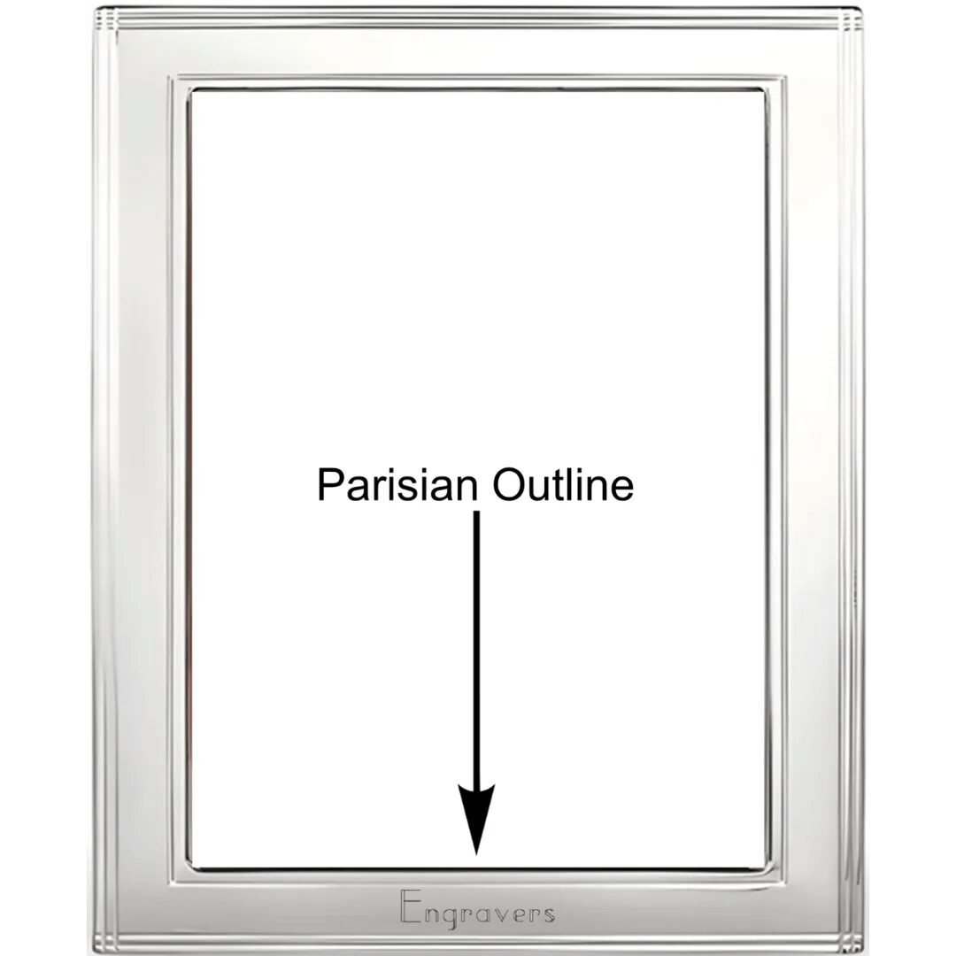 Cunill Madison Non Tarnish Sterling Silver 4x6 Picture Frame — additional view