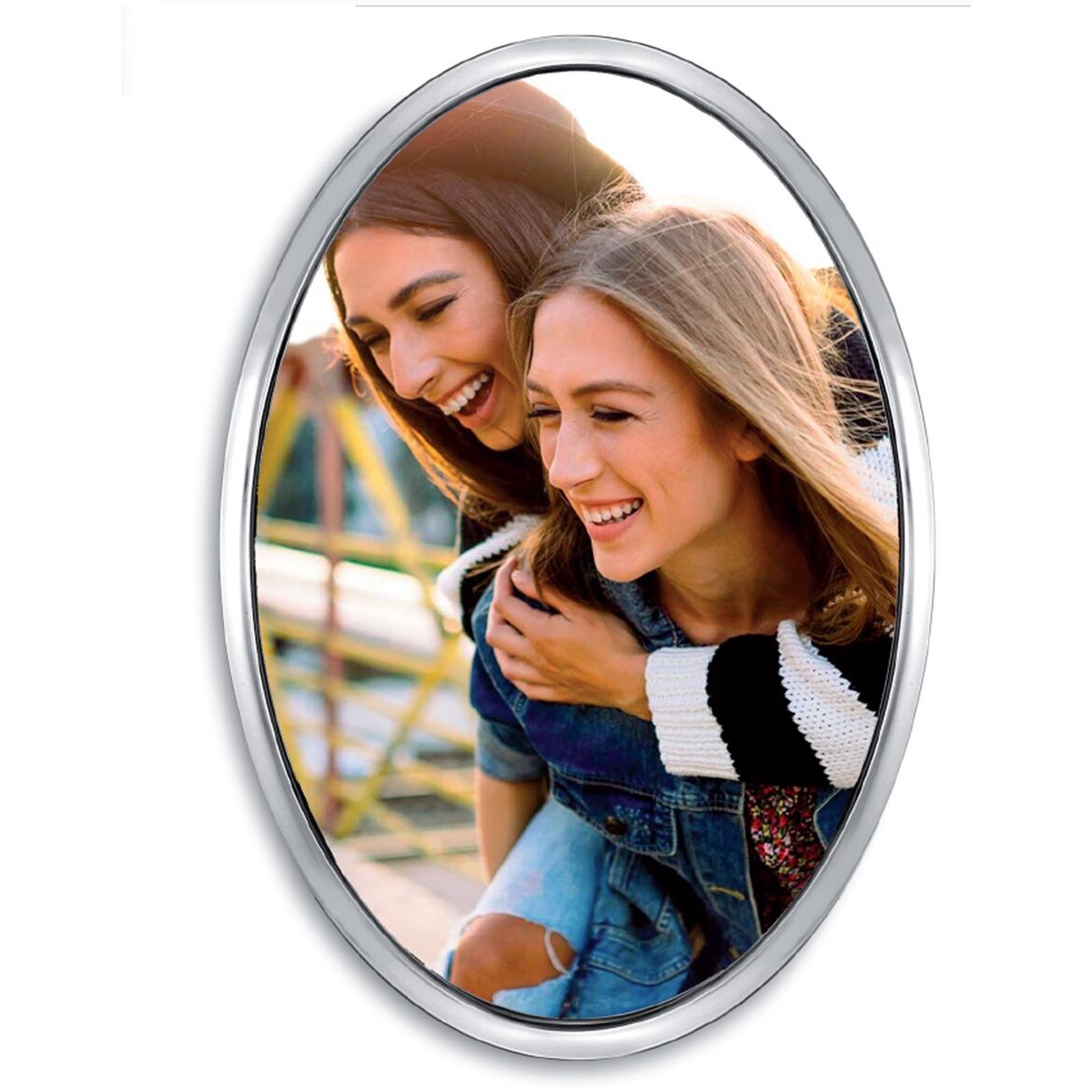 Cunill Mayfair Oval 4x6 Non-Tarnish Sterling Silver Picture Frame — additional view