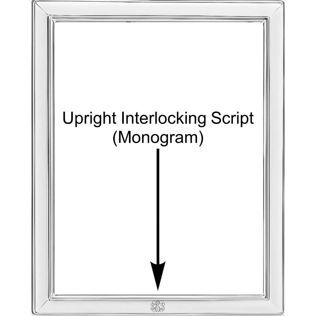 Cunill Metropolis Non-Tarnish Sterling Silver 4x6 Picture Frame — additional view