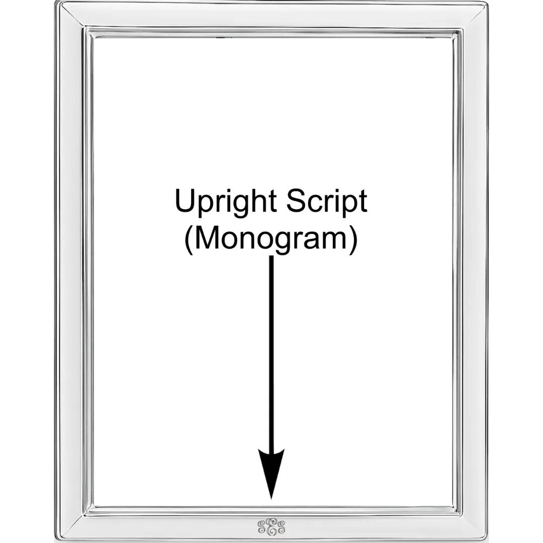 Cunill Metropolis Non-Tarnish Sterling Silver 8x10 Picture Frame — additional view