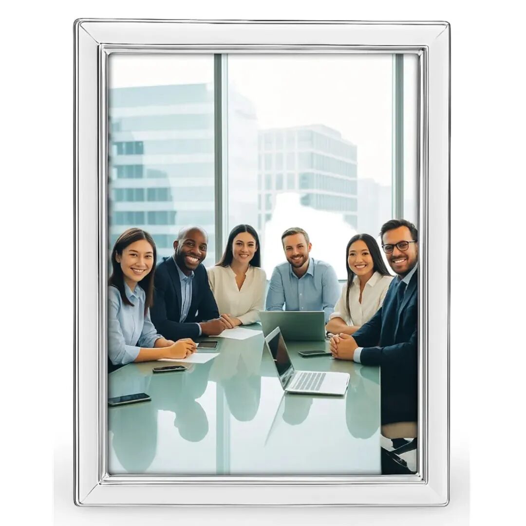 Cunill Metropolis Non-Tarnish Sterling Silver 8x10 Picture Frame — additional view