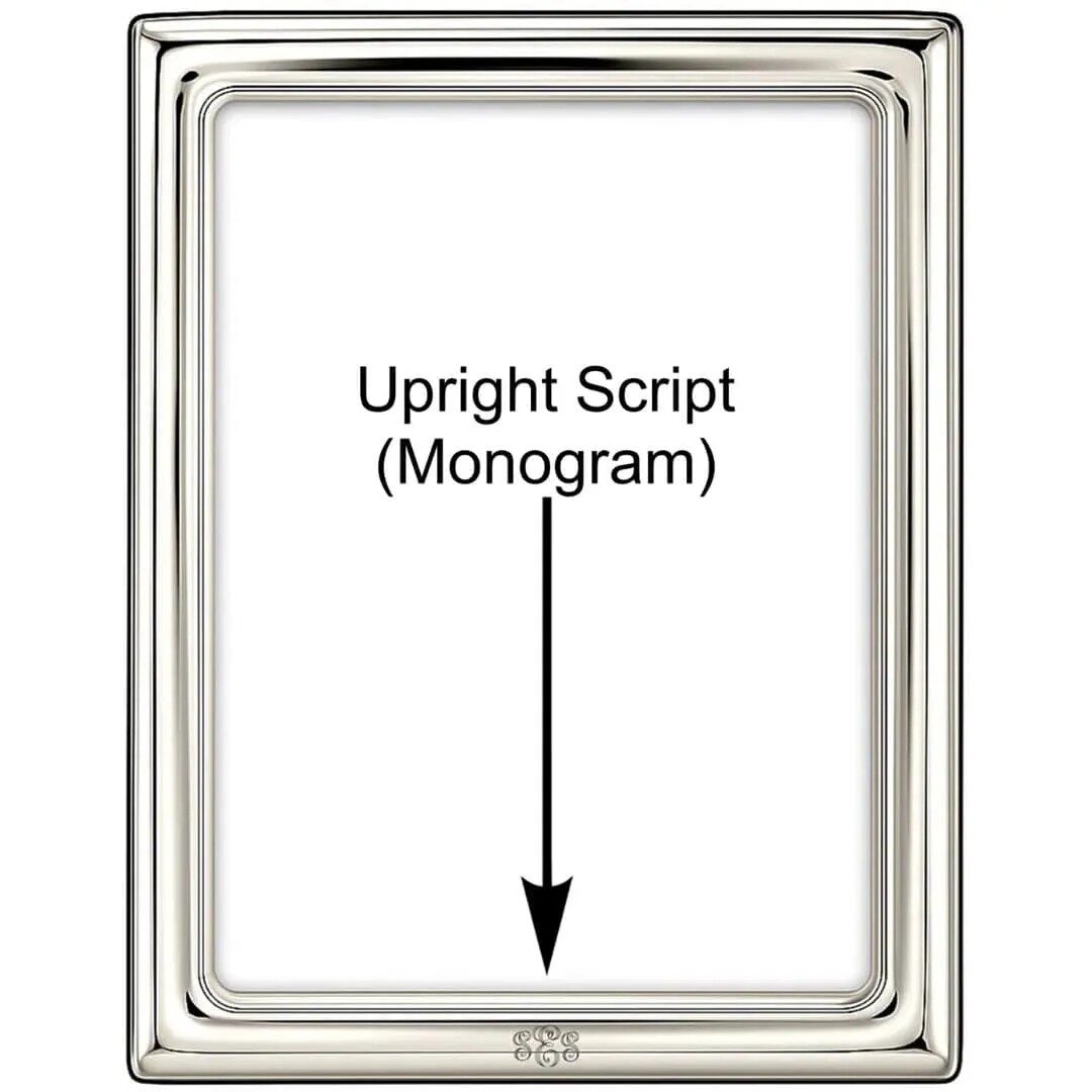 Cunill 'Norwich' 5x7 Non-Tarnish Sterling Silver Picture Frame — additional view