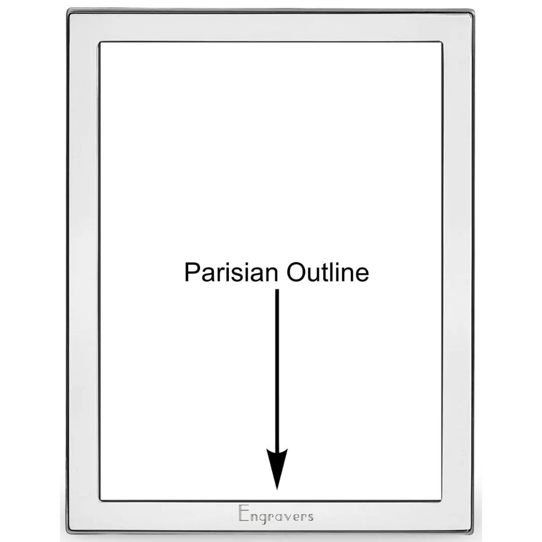 Cunill Oxford Non-Tarnish Sterling Silver 4x6 Picture Frame — additional view