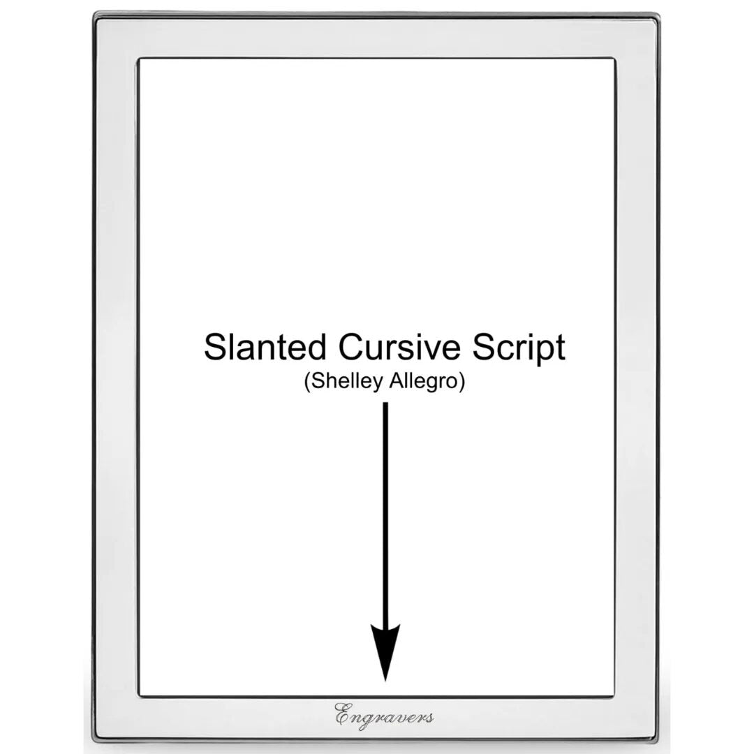 Cunill Oxford Non-Tarnish Sterling Silver 5x7 Picture Frame — additional view