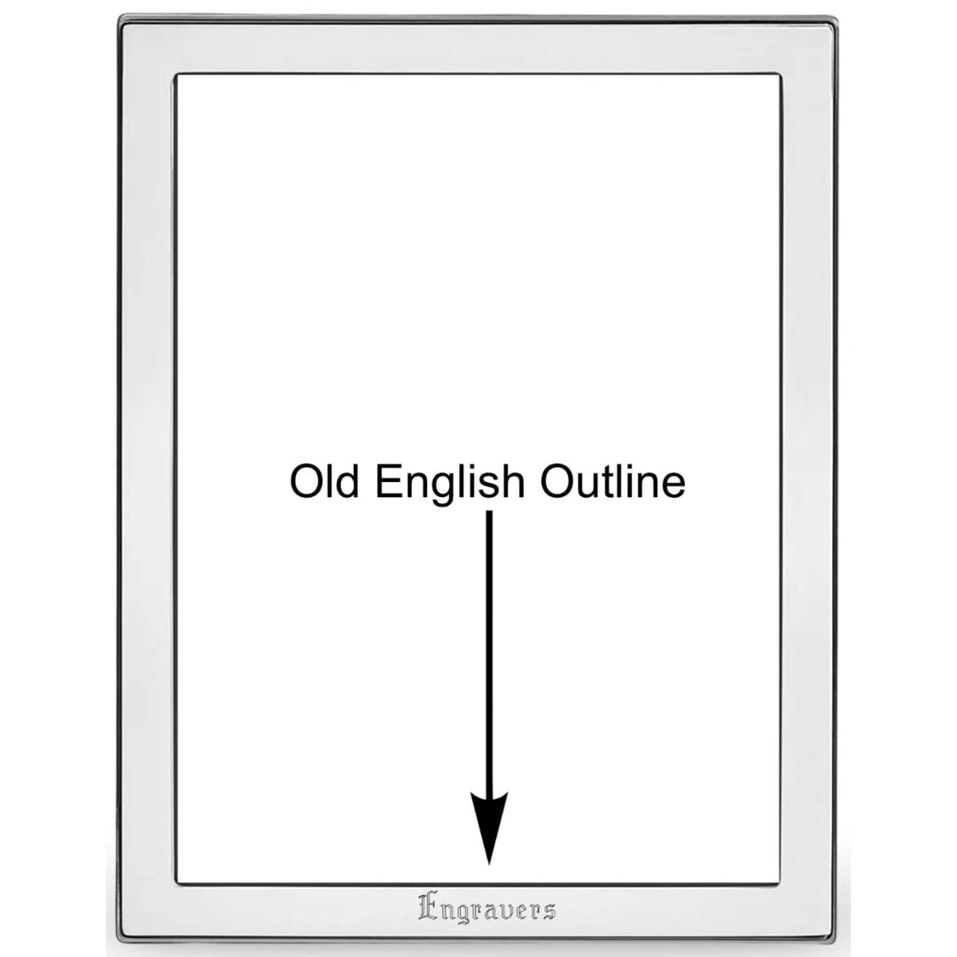 Cunill Oxford Non-Tarnish Sterling Silver 8x10 Picture Frame — additional view