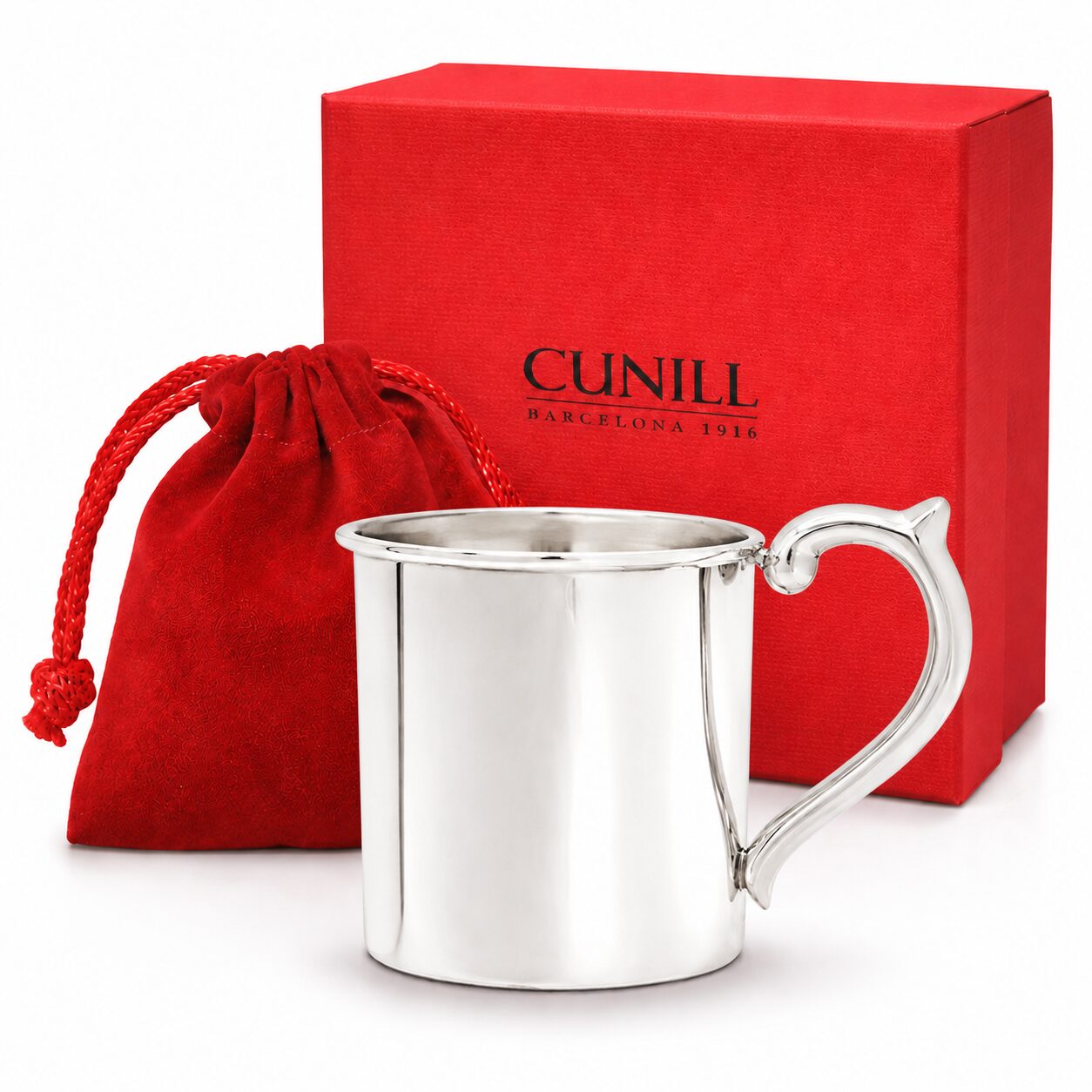 Cunill Plain Sterling Silver Baby Cup — additional view