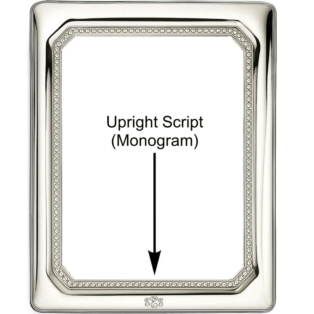 Cunill Roma Non-Tarnish Sterling Silver 4x6 Picture Frame — additional view