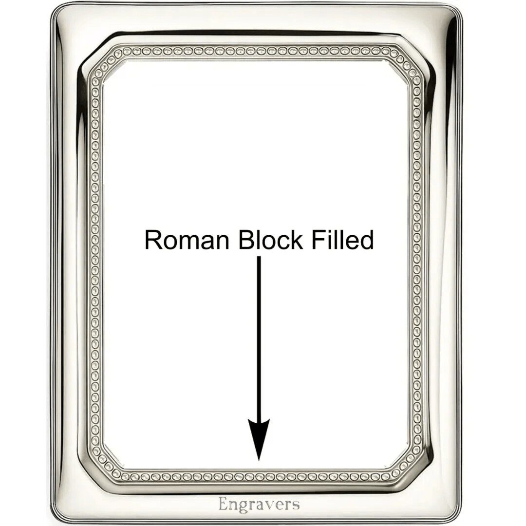 Cunill Roma Non-Tarnish Sterling Silver 4x6 Picture Frame — additional view