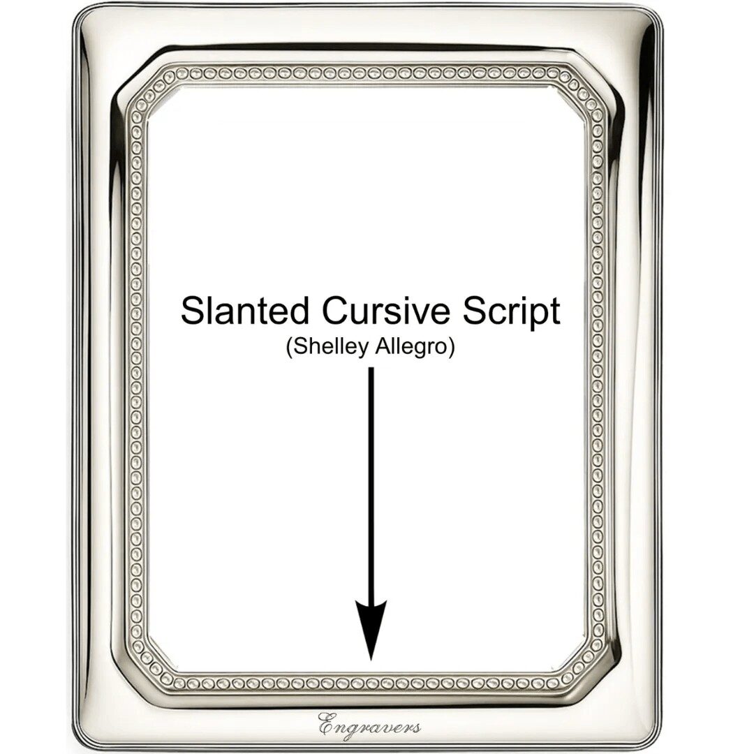 Cunill Roma Non-Tarnish Sterling Silver 5x7 Picture Frame — additional view
