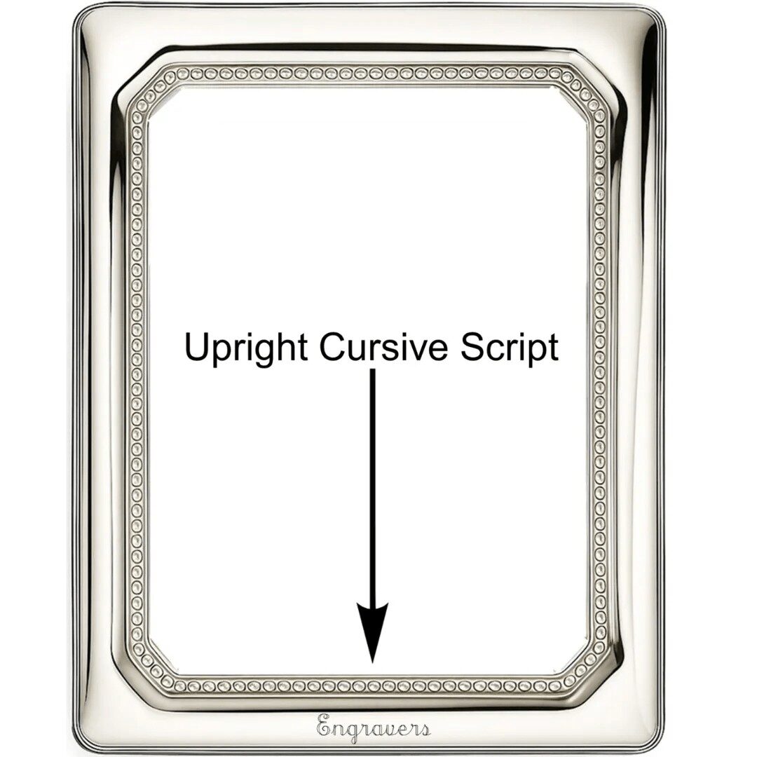 Cunill Roma Non-Tarnish Sterling Silver 5x7 Picture Frame — additional view